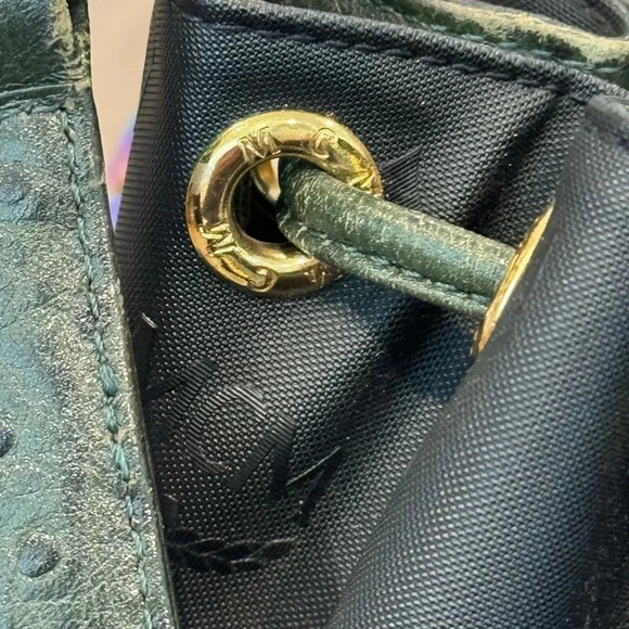 MCM BUCKET BAG LEATHER MEDIUM - Picture 5 of 14